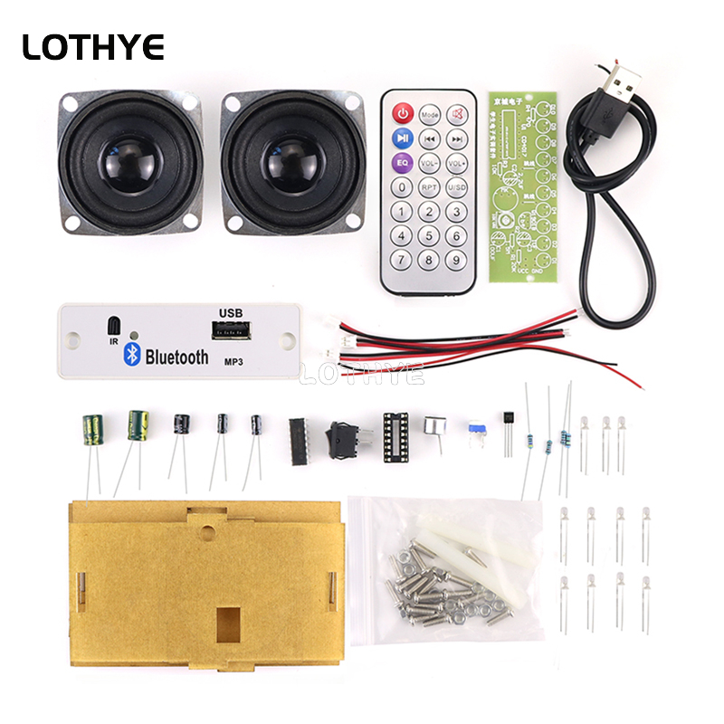 Diy Electronics Music - Mini Amplificateur Audio Bluetooth 3W*2 Kit