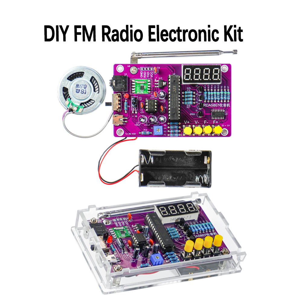Diy Electronics Soldering Kit - Kit électronique radio FM DIY 87-108