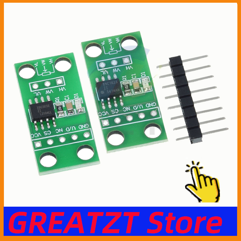 Arduino Diy Electronics - Module de potentiomètre numérique GREATZT X9C103S