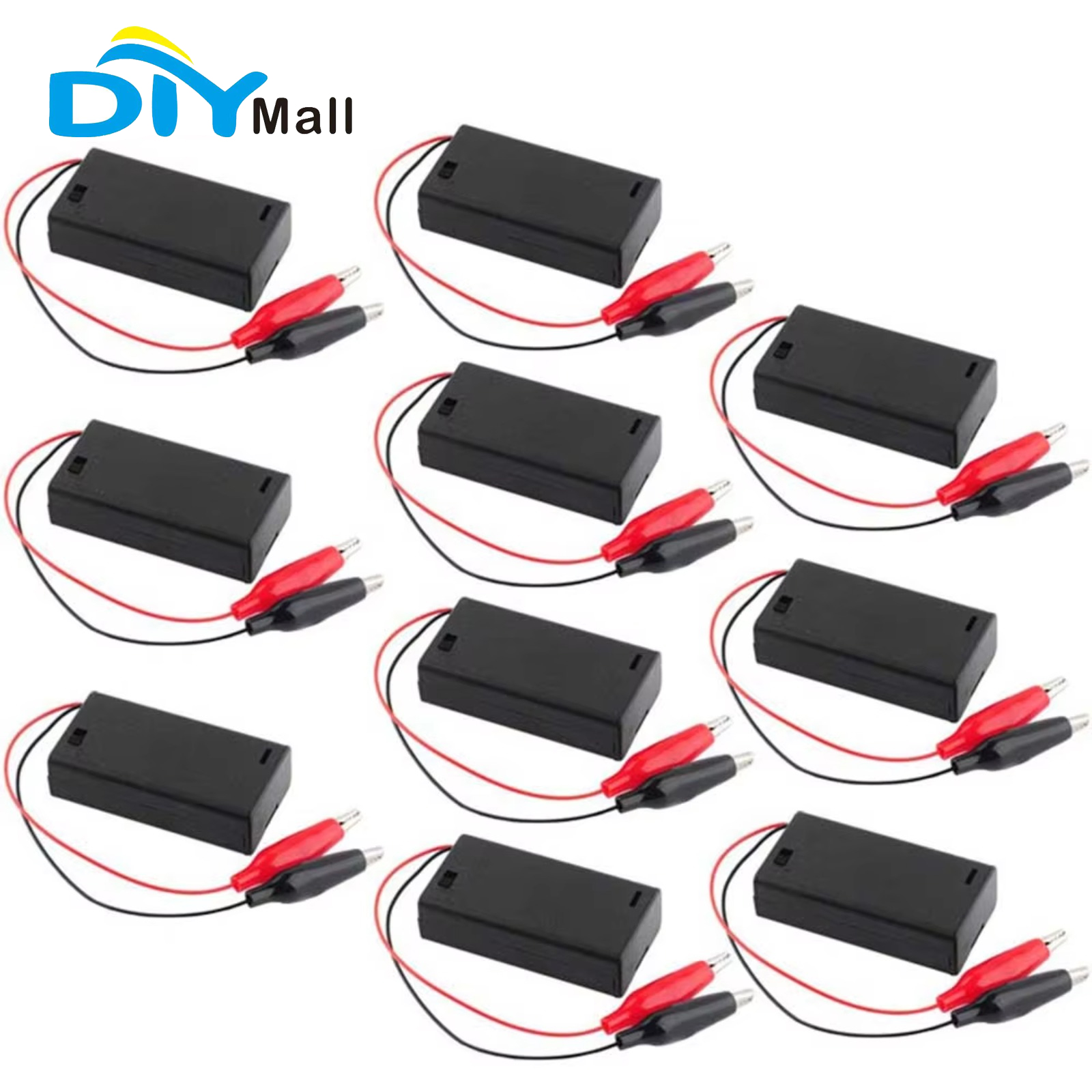 Diy Innovative Electronics - 10 ensembles de boîtes à piles
