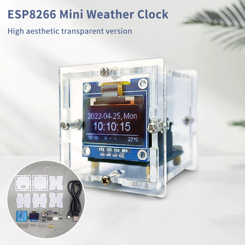 Kit d'horloge météo miniature  - Diy Electronics Soldering Kit avis et prix