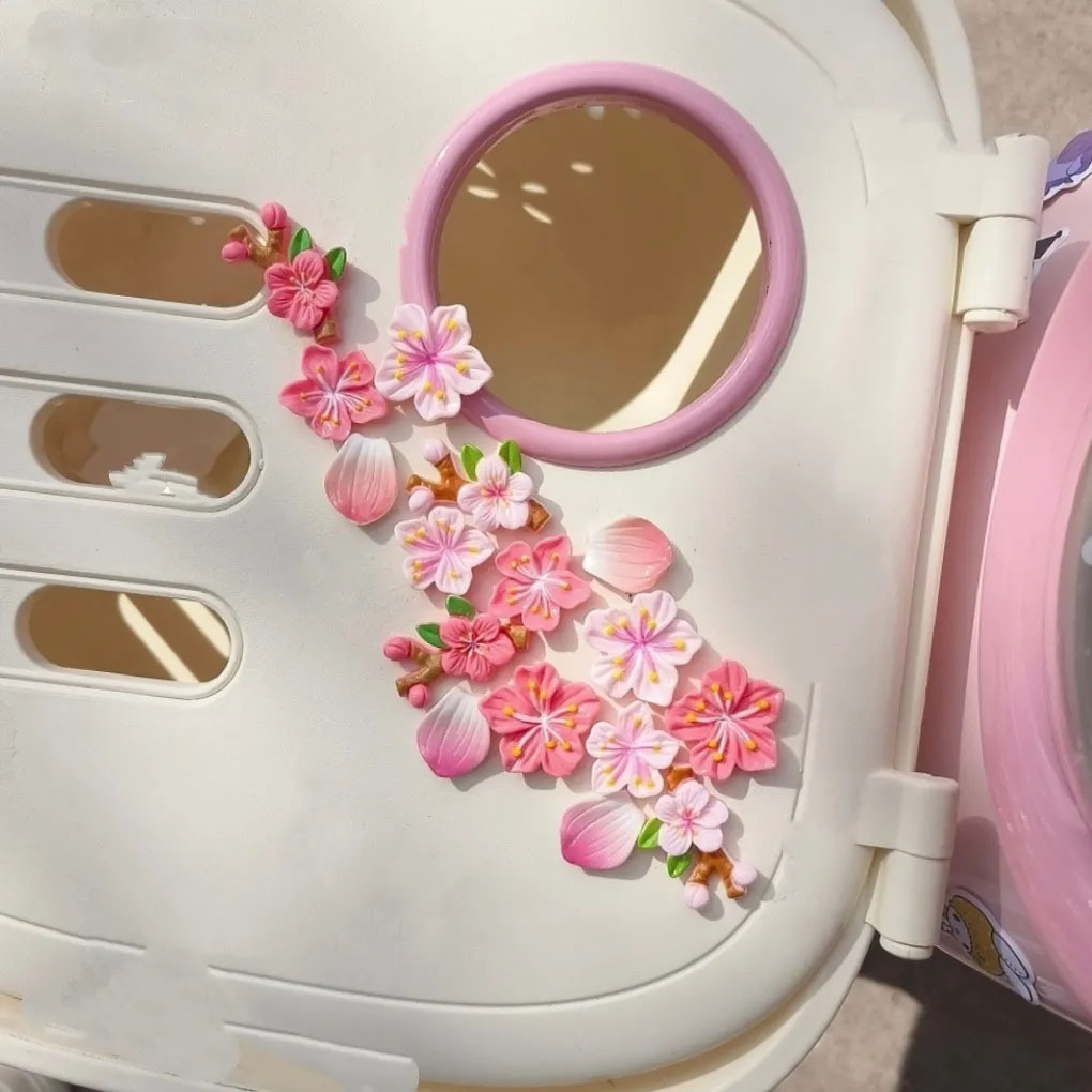 Autocollant 3D DIY Fleur de Pê - Diy Electric Car avis et prix