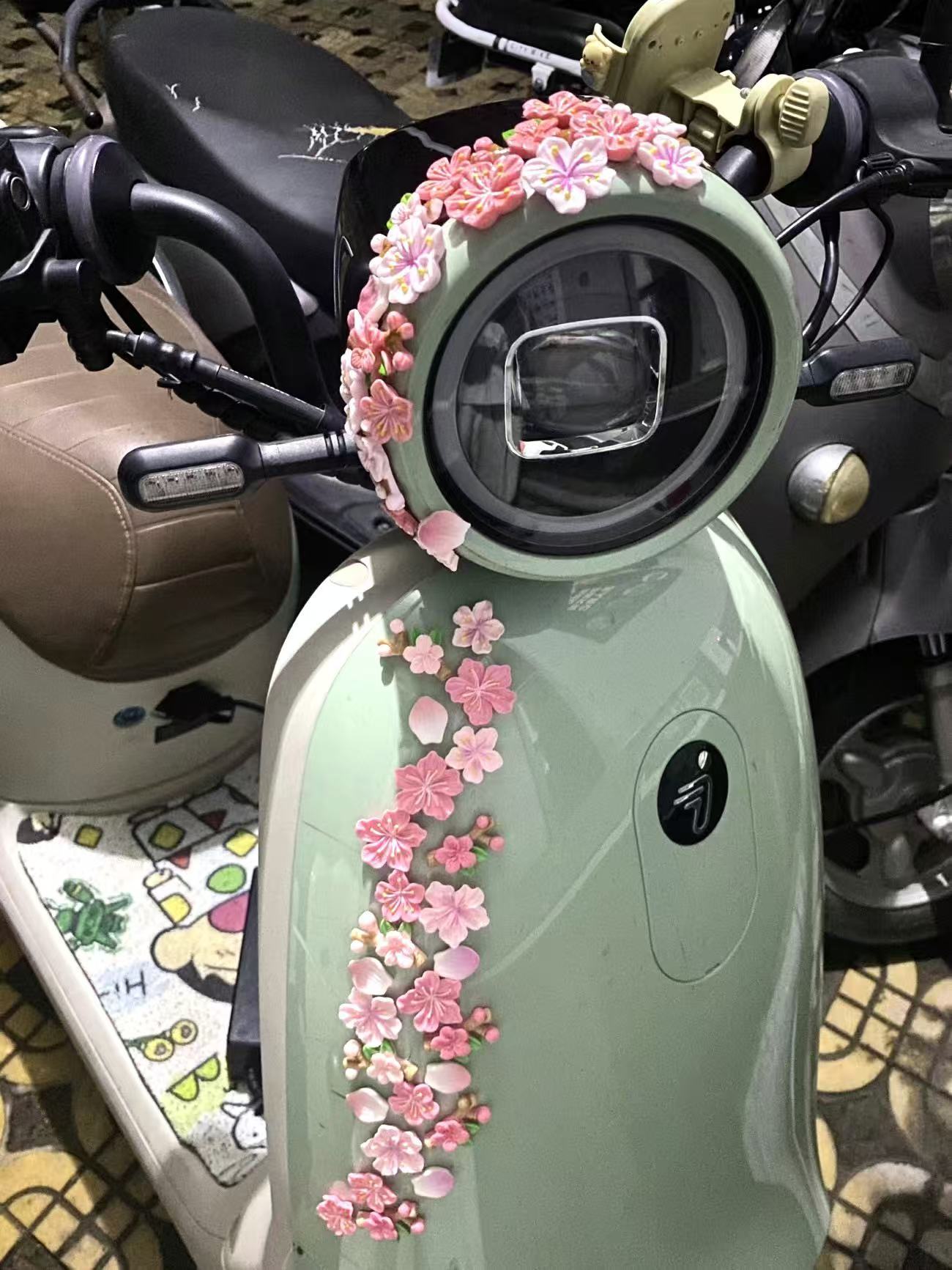 Autocollant 3D DIY Fleur de Pê - Diy Electric Car avis et prix