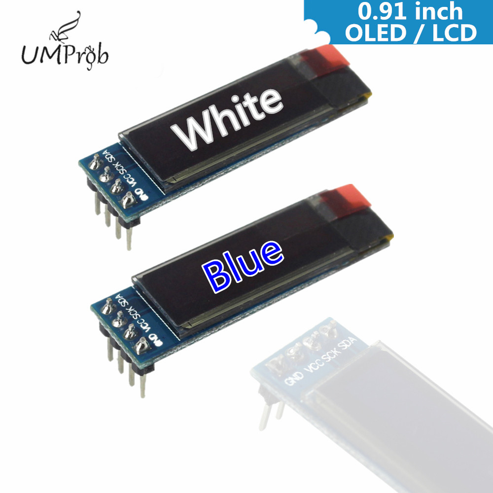 Écran LCD OLED blanc/bleu 0,91 - Arduino Diy Electronics avis et prix