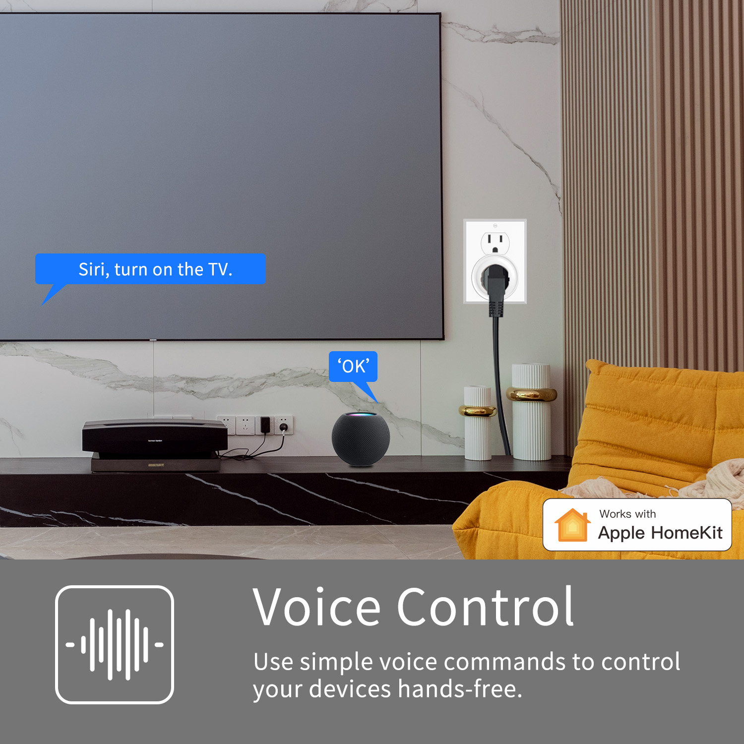 Prise intelligente ronde HomeK - Diy Home Electronics avis et prix
