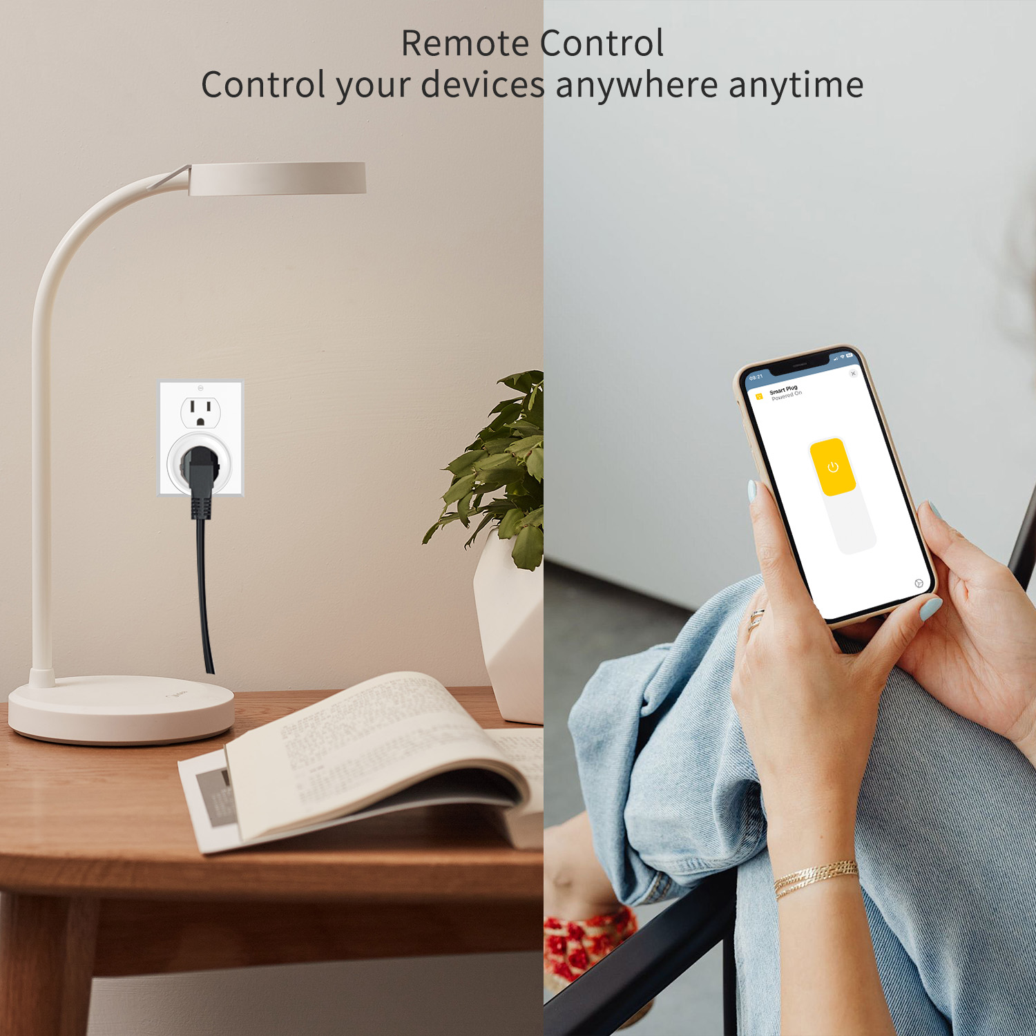 Prise intelligente ronde HomeK - Diy Home Electronics avis et prix