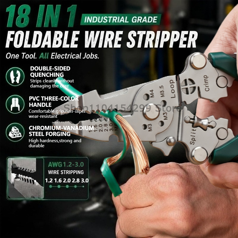 Pince à dénuder multifonctionn - Wire Stripper Cutter avis et prix