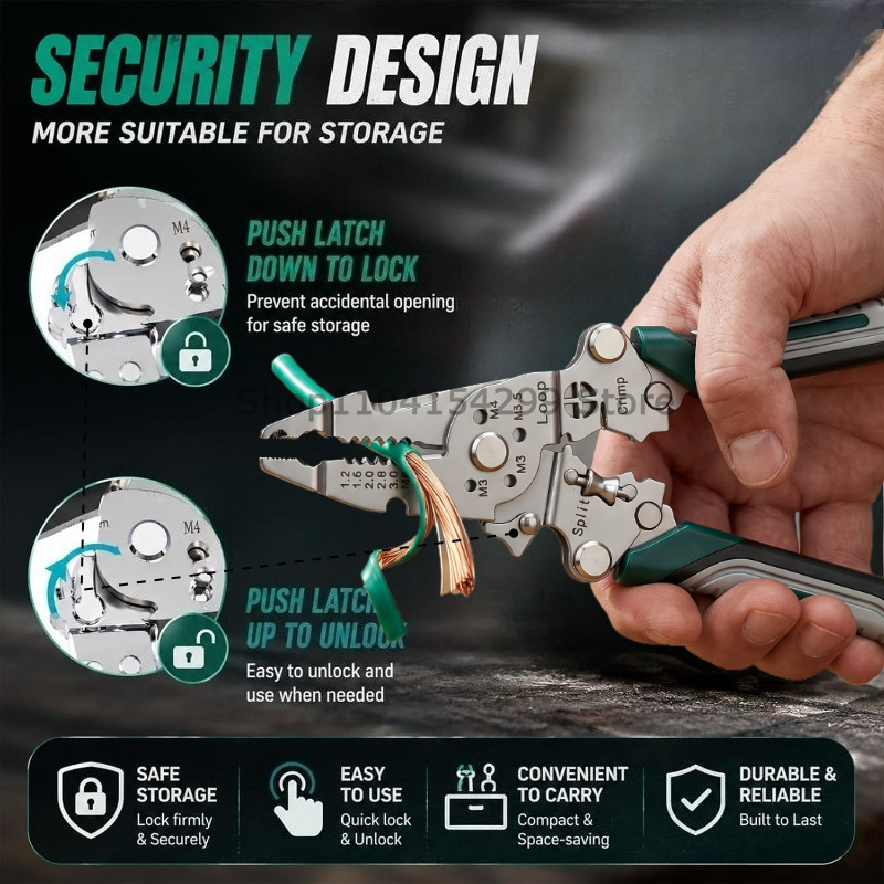 Pince à dénuder multifonctionn - Wire Stripper Cutter avis et prix