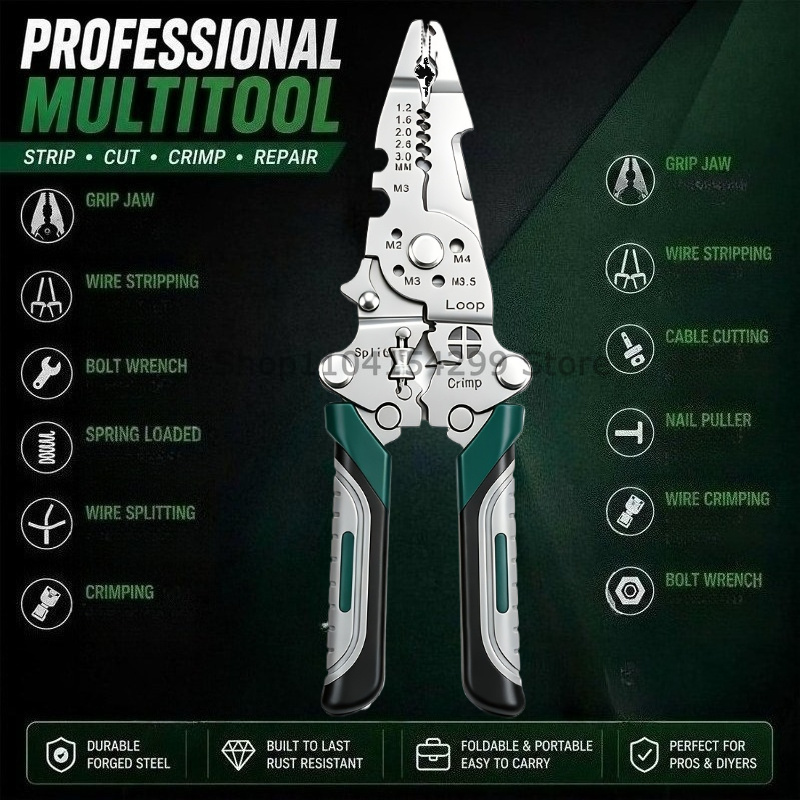 Pince à dénuder multifonctionn - Wire Stripper Cutter avis et prix