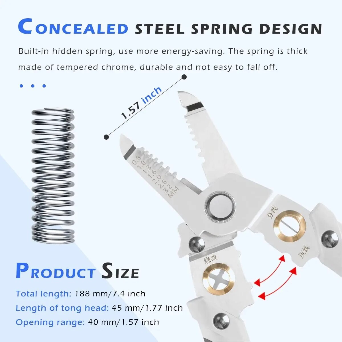 Dénudeur de fil spécial 6 en 1 - Wire Stripper Cutter avis et prix