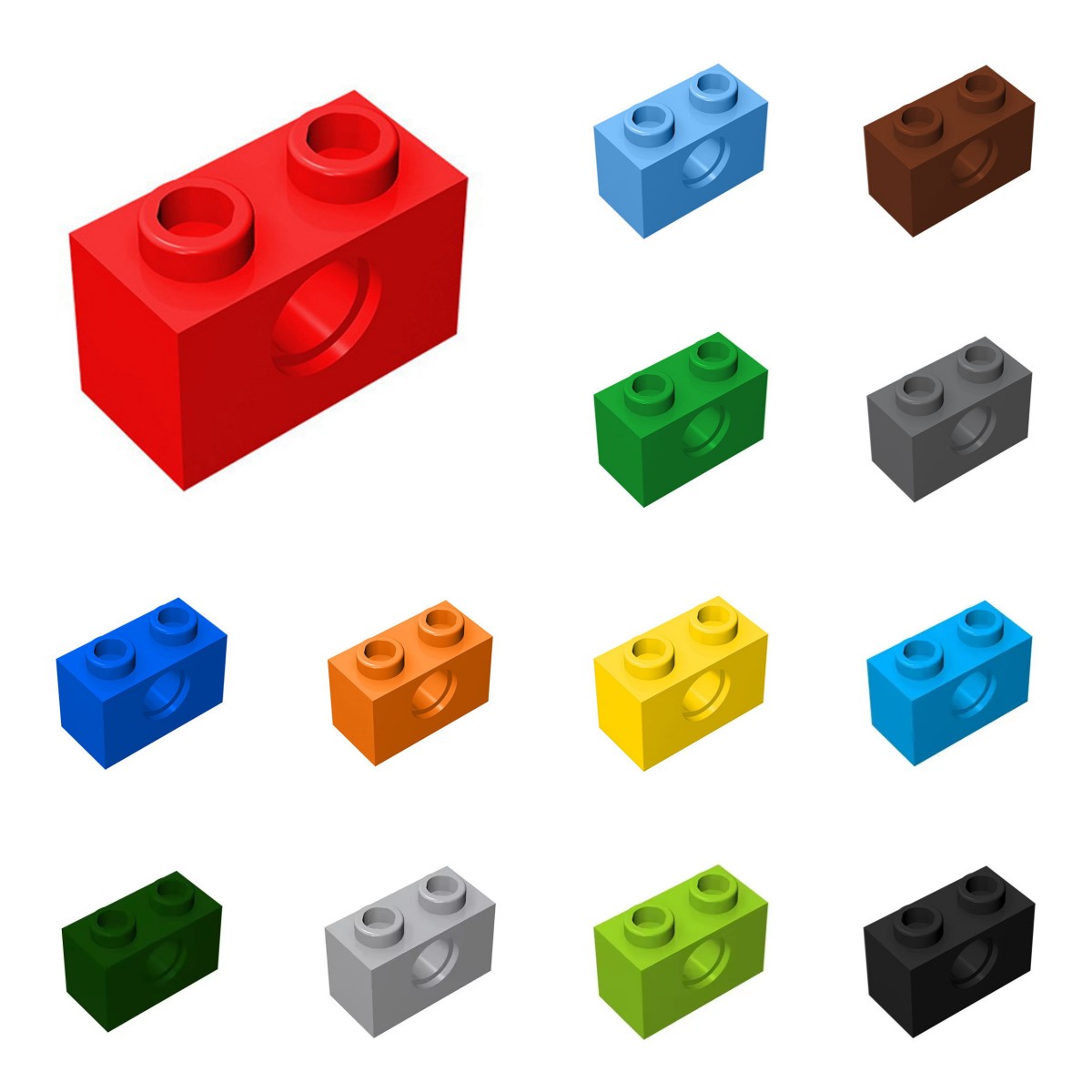 50pcs 3700 briques 1x2 avec tr - Diy Lego Electronics avis et prix