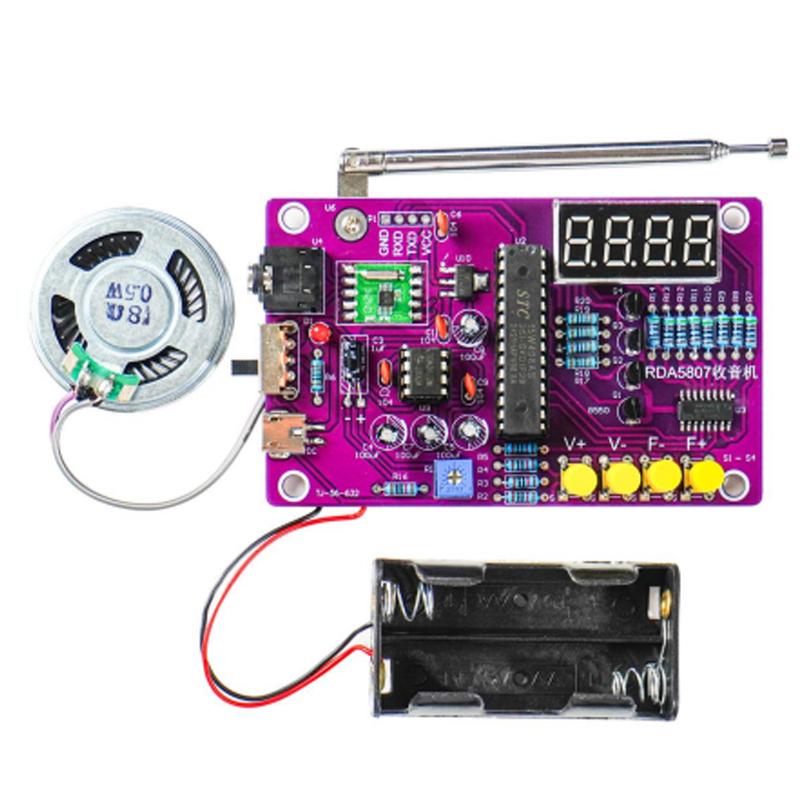 Kit électronique radio FM DIY  - Diy Electronics Soldering Kit avis et prix