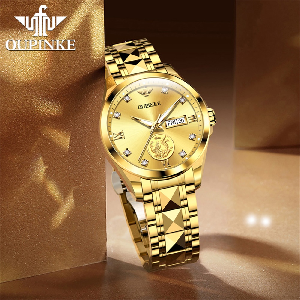 OUPINKE 3259 montres automatiq - Push Button Tactile avis et prix