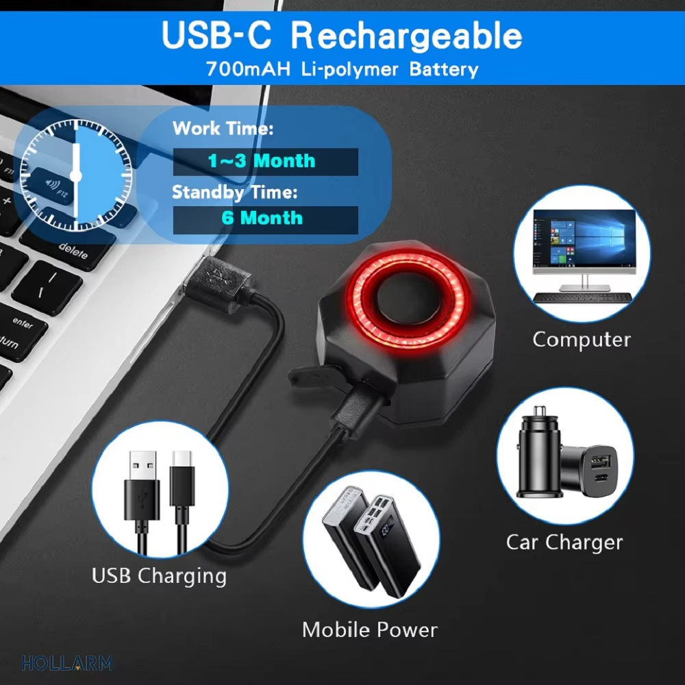 Feu arrière intelligent Hollar - Diy Home Electronics avis et prix