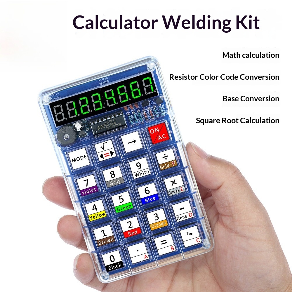Kit de production de calculatr - Diy Electronics Youtube avis et prix