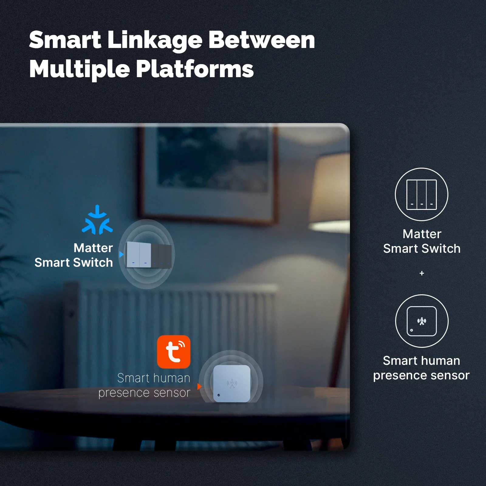 MOES Matter Tuya WiFi bouton l - Diy Home Electronics avis et prix