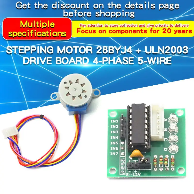1 pièces 28BYJ4 moteur pas à p - Stepper Motor 28Byj avis et prix