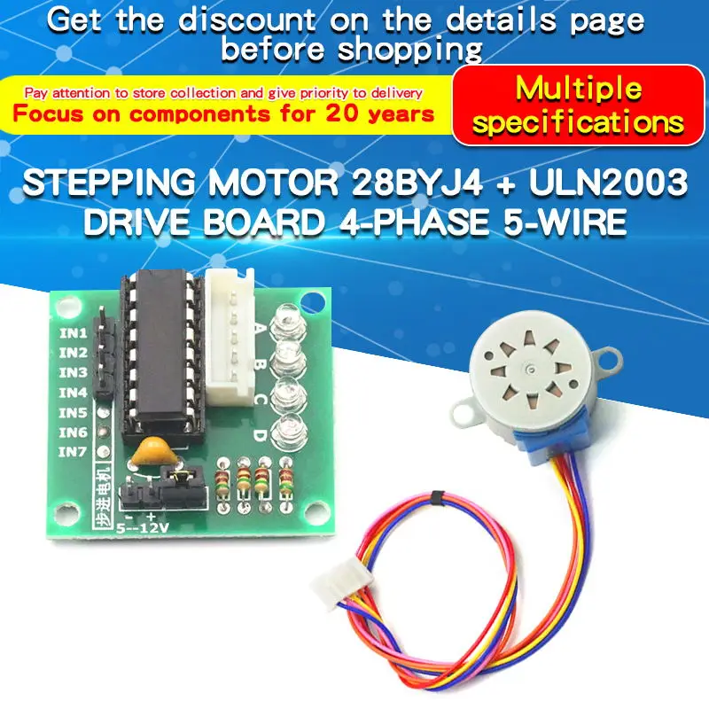 1 pièces 28BYJ4 moteur pas à p - Stepper Motor 28Byj avis et prix