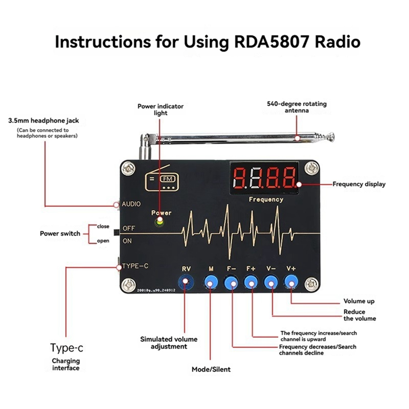 Kit de bricolage Radio FM A73E - Diy Electronics Soldering Kit avis et prix