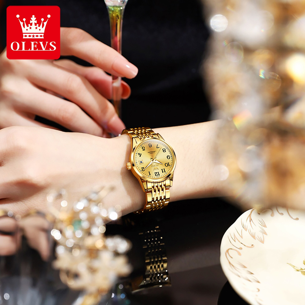 OLEVS 6666 femme montre mode S - Push Button Tactile avis et prix
