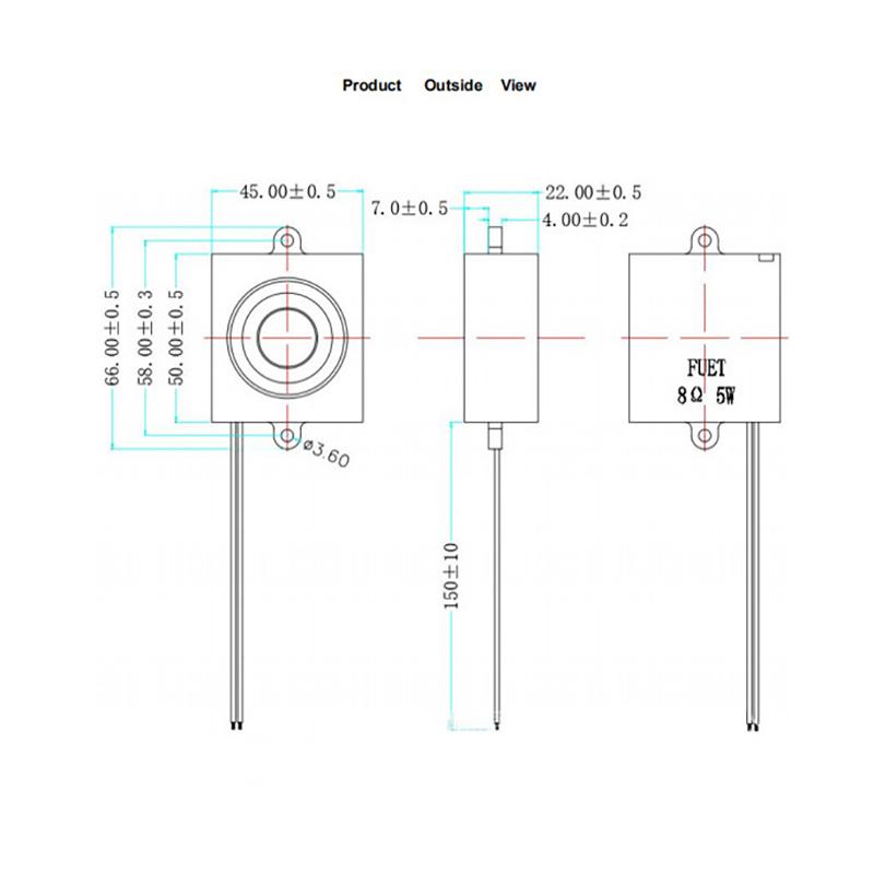 Mini haut-parleur encastré 4,5 - Diy Electronics Music avis et prix